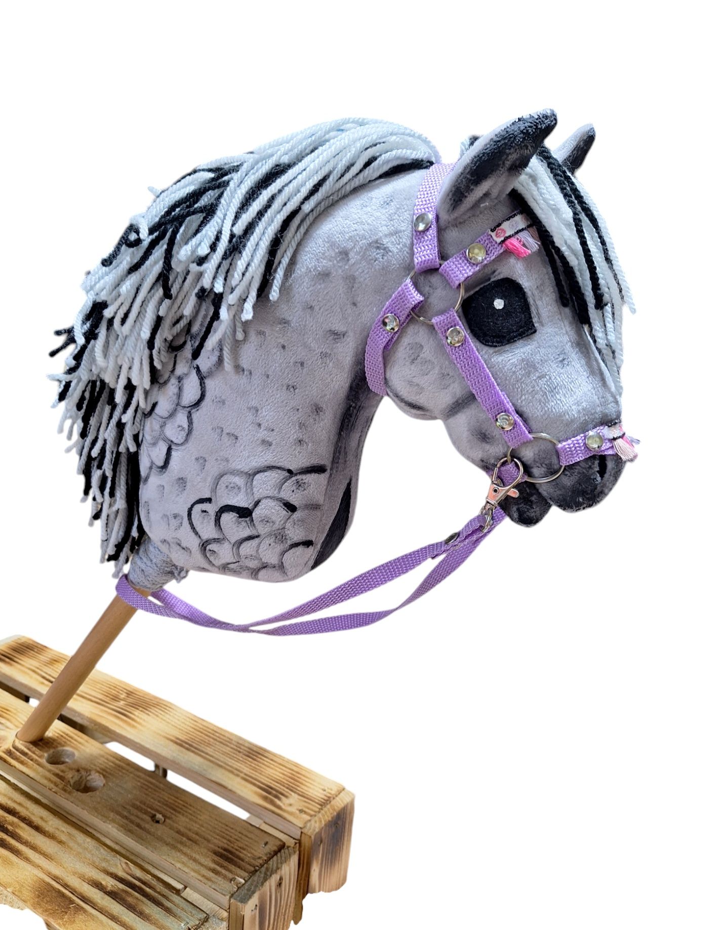 Hobby horse a4  ,jabłkowity,ogłowie ,wodze