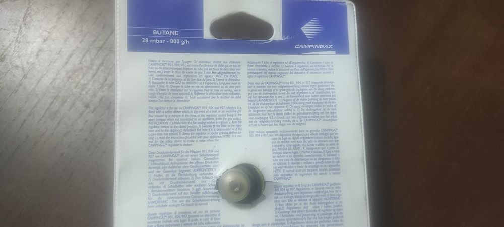 Redutor e bilhas de gás Camping Gás