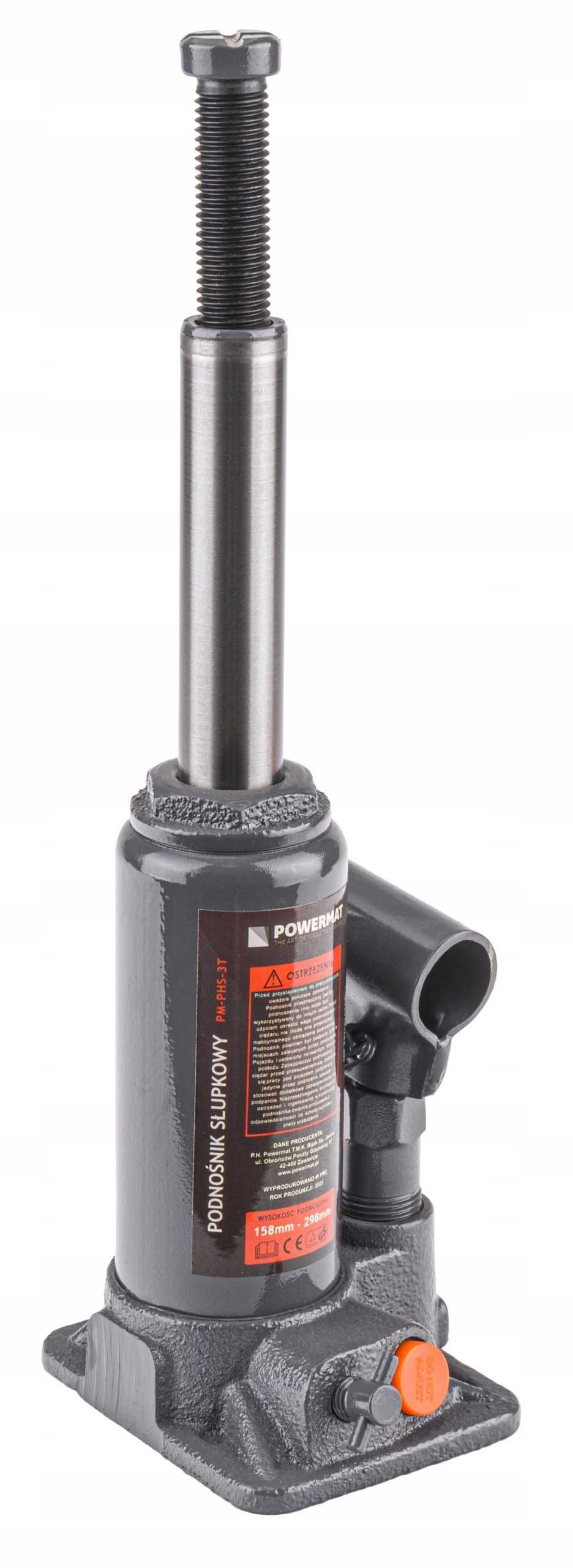 Podnośnik HYDRAULICZNY Słupkowy Lewarek 3T PM-PHS-3T