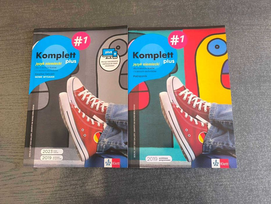 Komplett Plus 1 podręcznik i ćwiczenia. NOWE!!