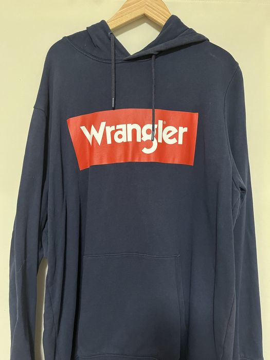 WRANGLER bluza nierozpinana granatowa męska rozmiar XL