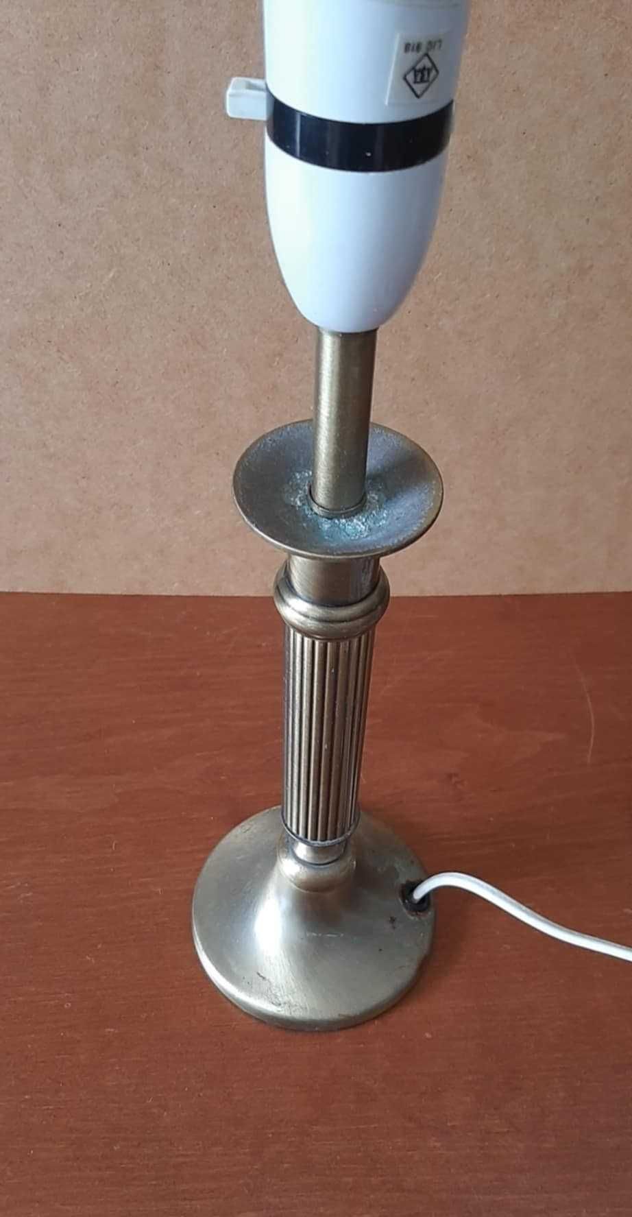 Mosiężna lampa stołowa Servlite | vintage | angielska wtyczka