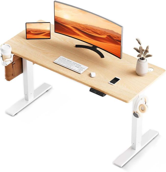 Nowe biurko elektryczne /blat 120x60 /stół /stanowisko regulowane !N4!