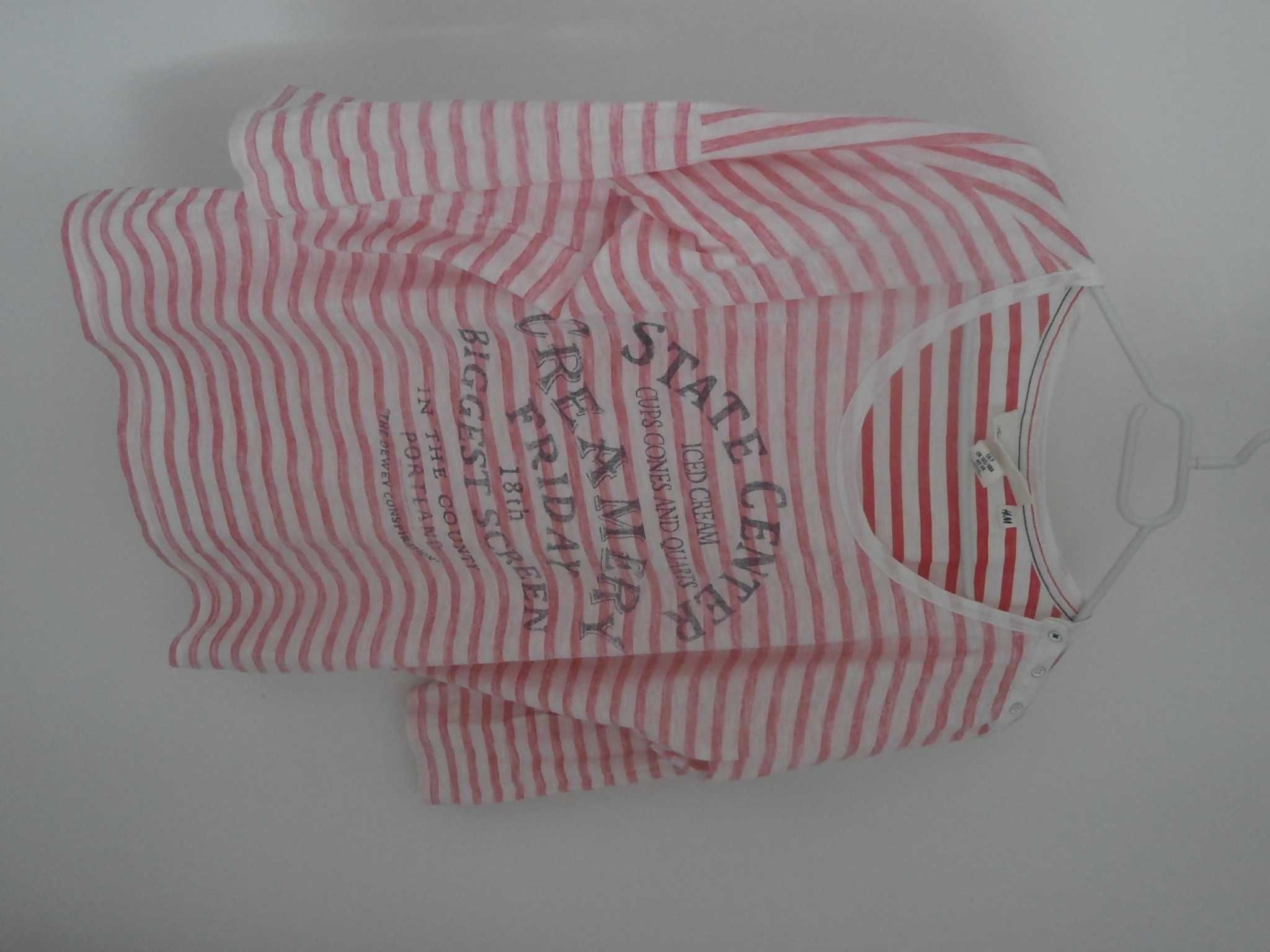 Bluzka H&M L.O.G.G styl marynarski  roz. S   za 15zł