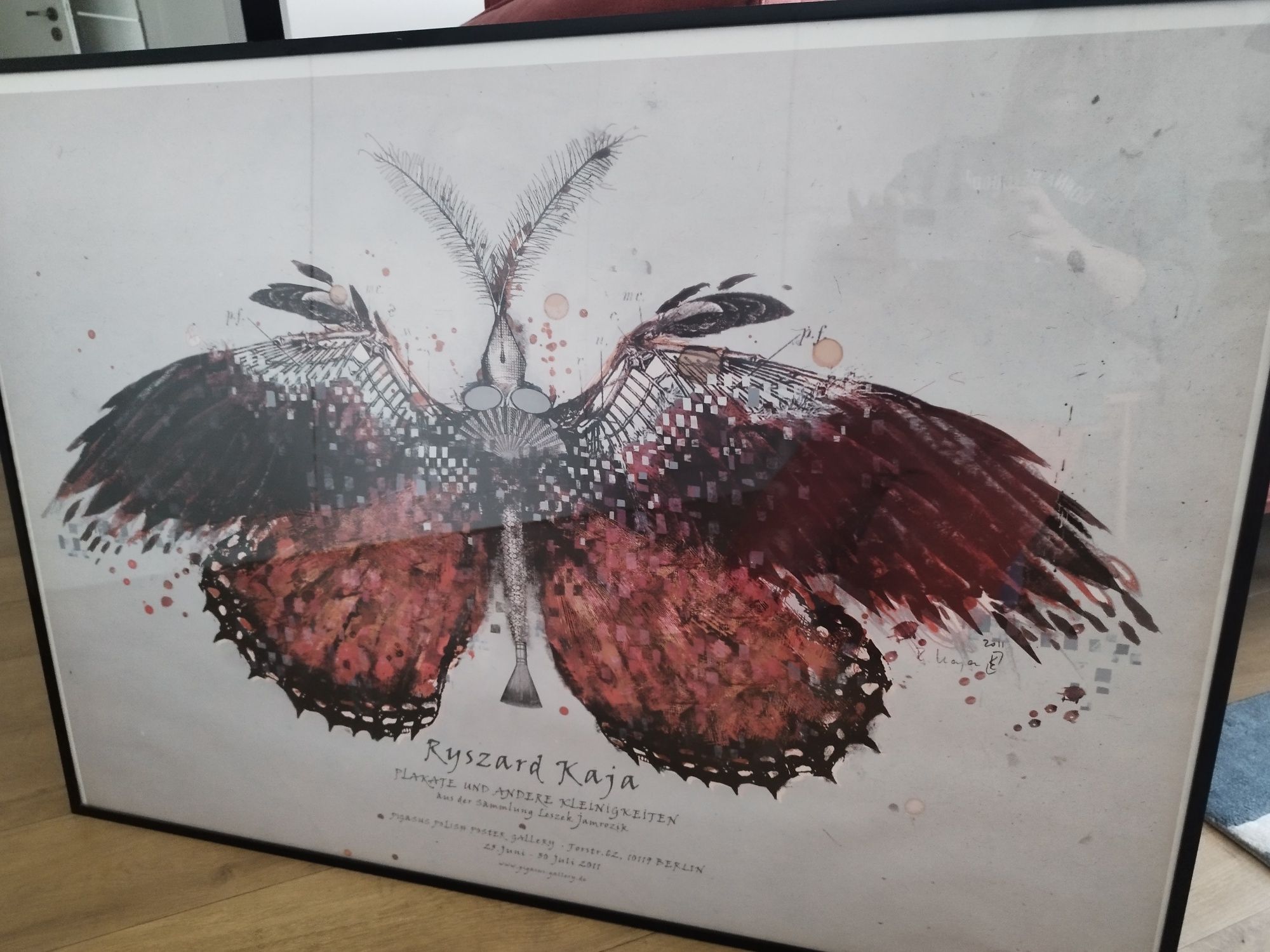 Ryszard Kaja, plakat, motyl duży