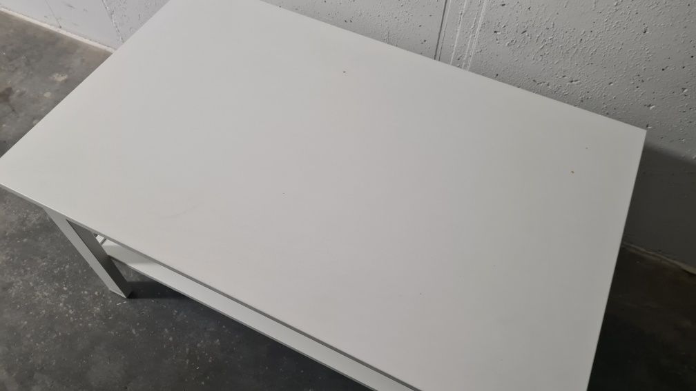 Stolik kawowy Ikea lunnarp 90 x 55 x 48cm biały