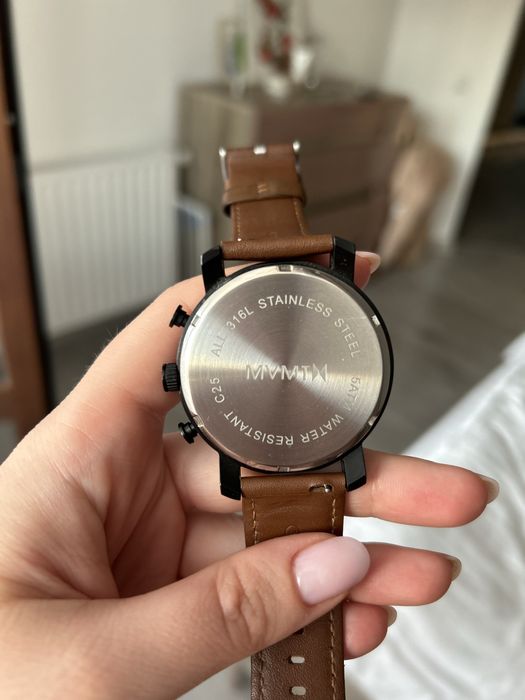 Чорний наручний годинник MVMT 316L C25 Оригінал