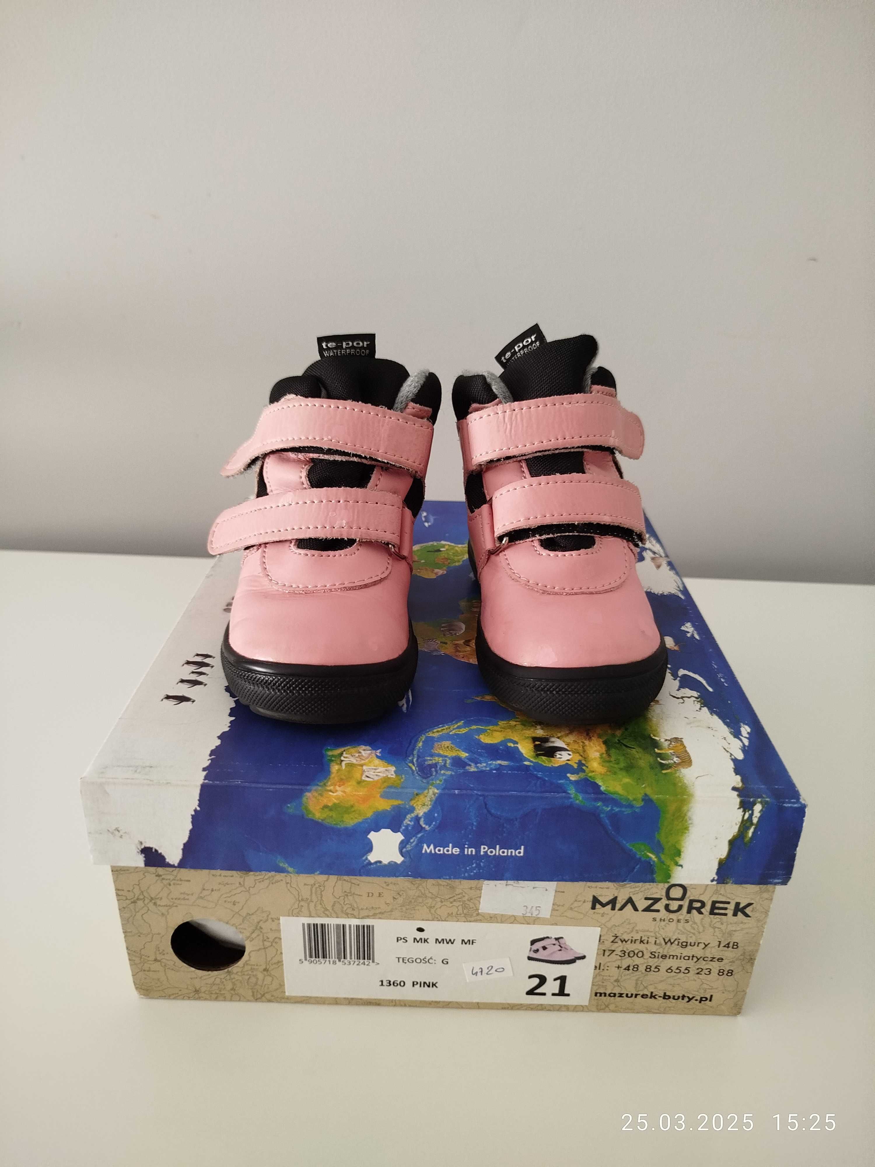 Buty/ Trzewiki Mazurek rozm. 21