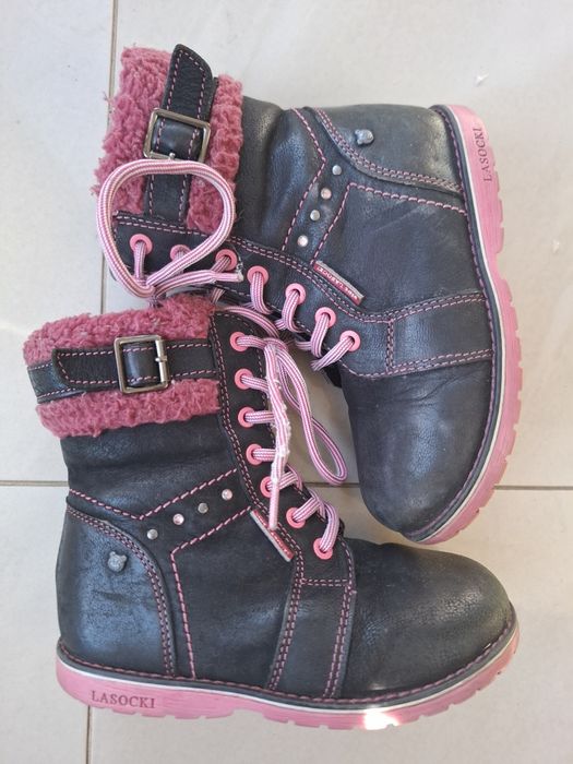 Zimowe buty ociepkane Lasocki roz.27