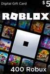 Цифровий  подарунковий сертифікат Roblox на 400 робуксів