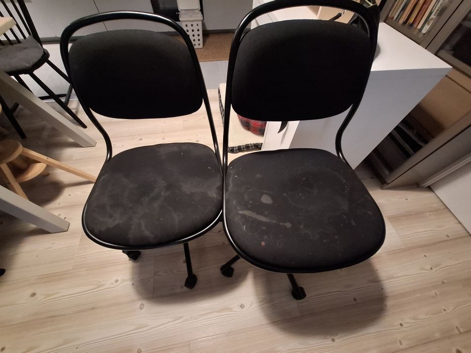 Krzesło biurowe  Orflajen Ikea czarne