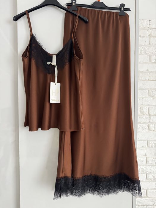 Komplet Top i spódnica nowy