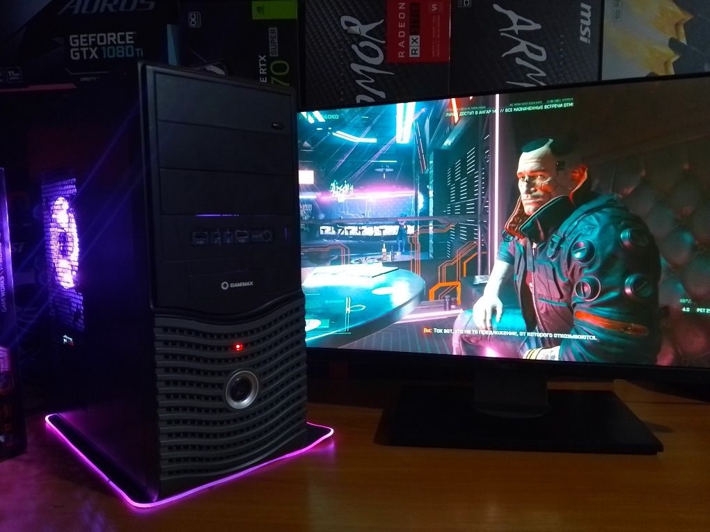 Rx470 8 гб,восемь потоков 3.5.Игровой системный блок,пк,компьютер