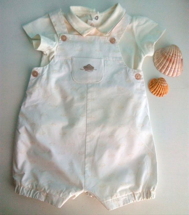 Conjunto camisola e jardineira, da Mayoral, 4-6 meses, 70 cm