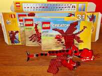Klocki LEGO 31032 Creator 3 w 1 Czerwone kreatury KOMPLET