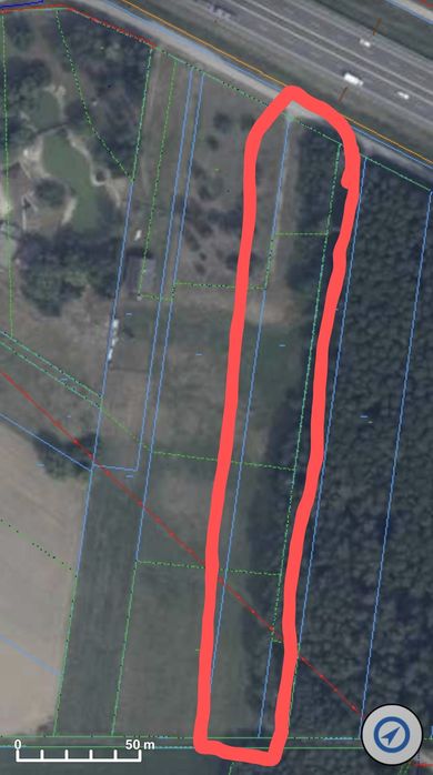 Działka nr 319/6 w miejscowości Czyszkówek o pow. 5495m² z WZ