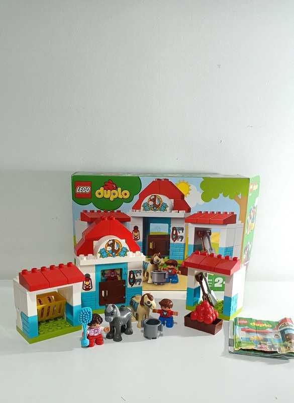 LEGO Duplo 10868 stajnia z kucykami kompletne jak nowe 59 części
