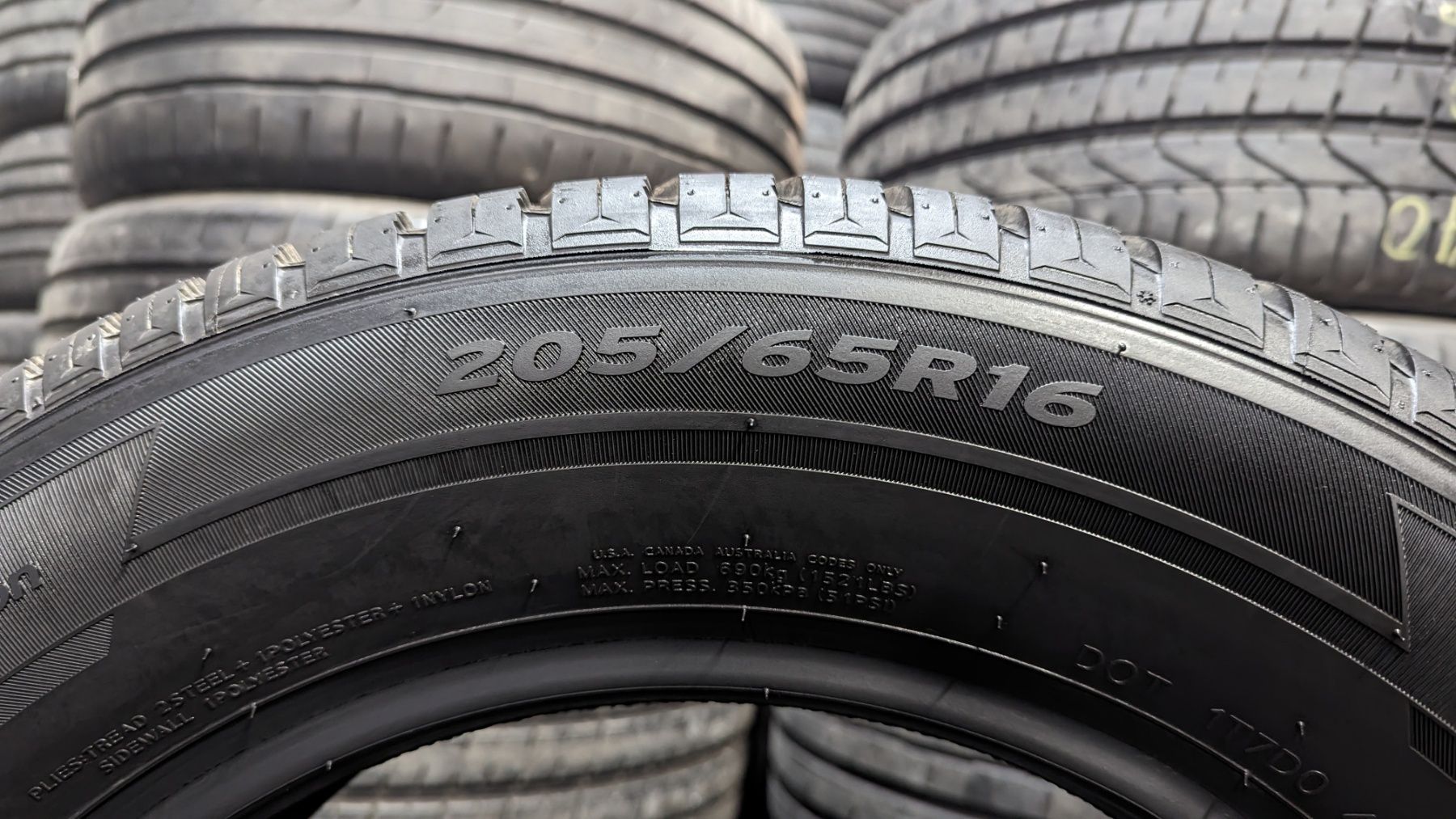 Шина 205/65 R 16 Hankook Kinergy 4S 2. Одне нове колесо. Розпаровка.