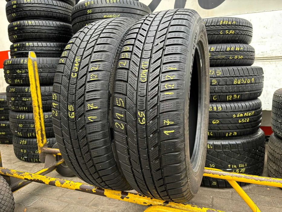 2X Opony Zimowe 215/65R17 99H CONTINENTAL WINTER CONTACT TS870P 2022R