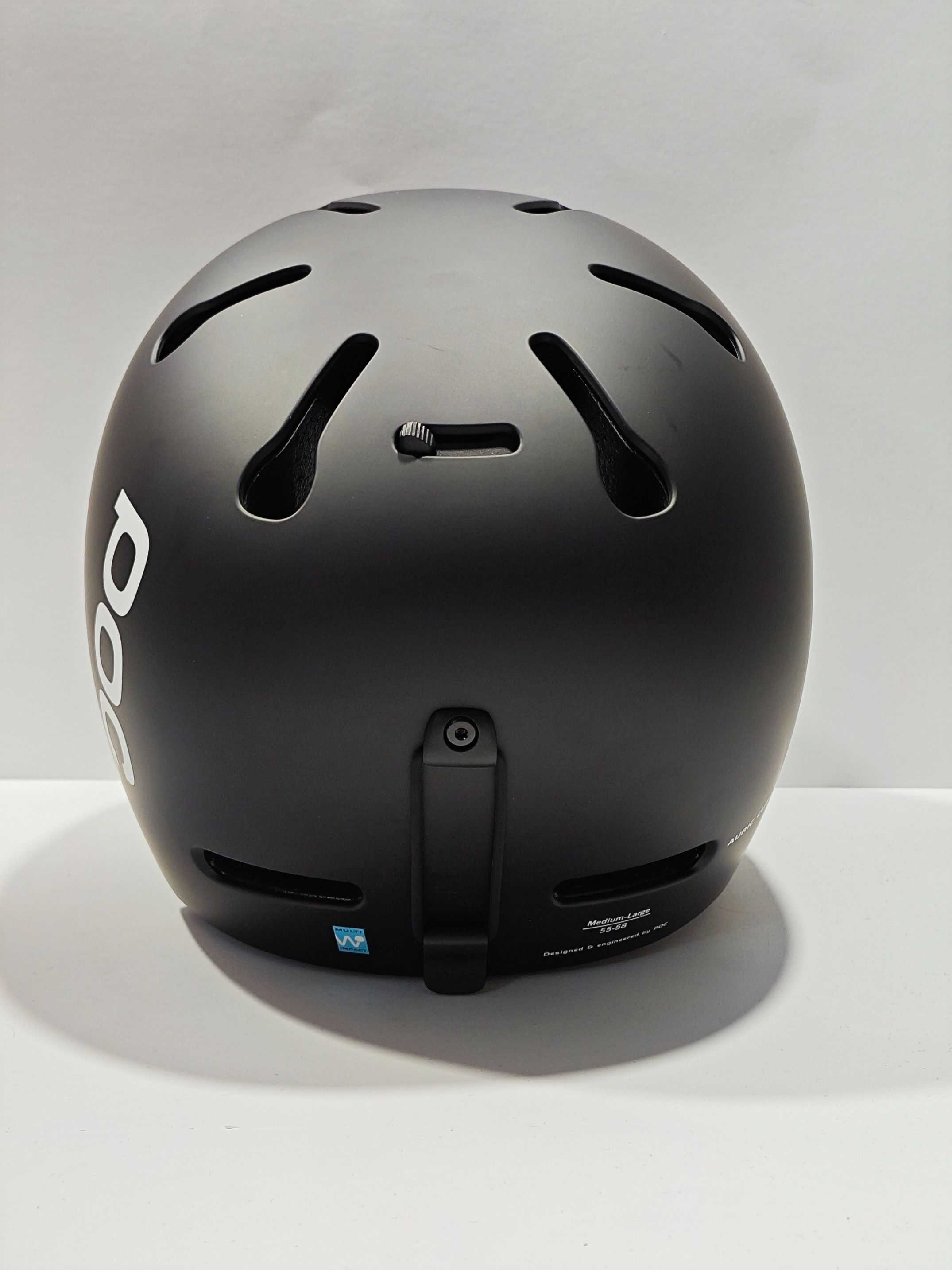 Kask Narciarski Poc Auric Cut Uranium Black Matt M/L 55-58 Cm