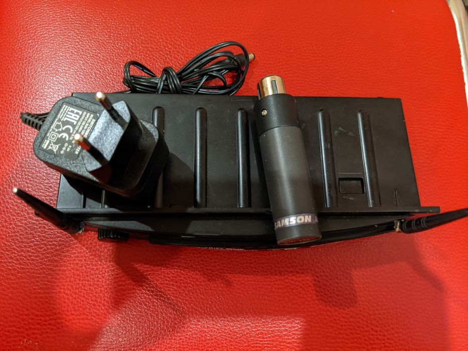 Samson AX1/UR1. Shure SM87.