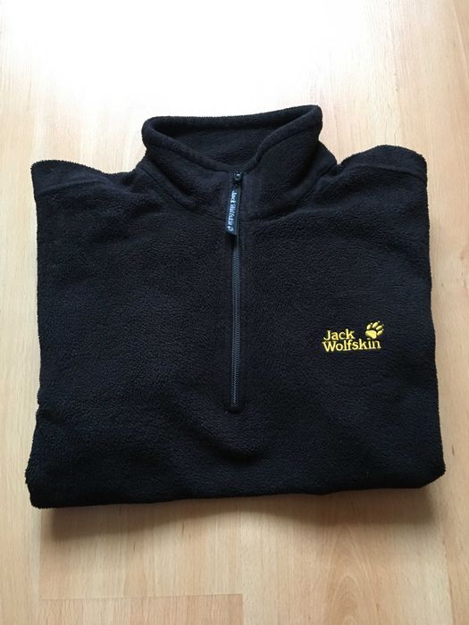 Bluza polarowa *Jack Wolfskin* unisex, czarna roz. M
