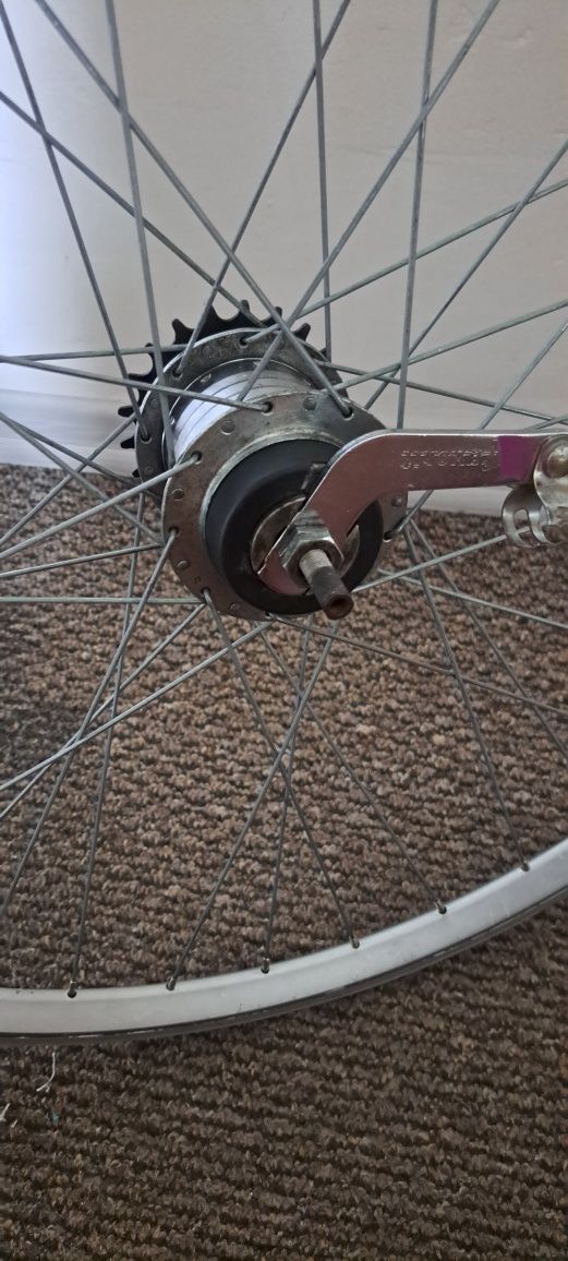 Koło do roweru rozmiar 28  3 biegi