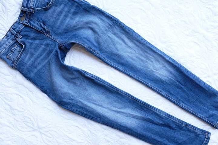 GIN TONIC jeansy damskie niebieskie r. 34 XS