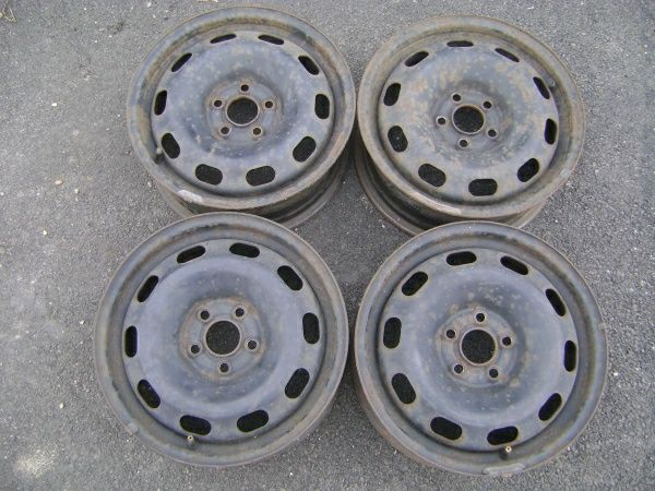 Felgi stalowe 5x100 15" 14" et38 6j Volkswagen Golf Audi A3 Skoda Seat