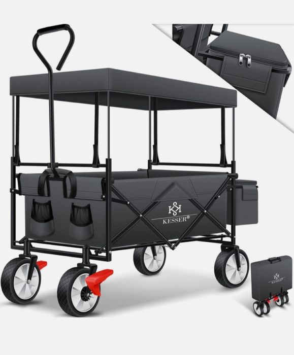 Wozek składany z daszkiem dla dzieci spacerowy