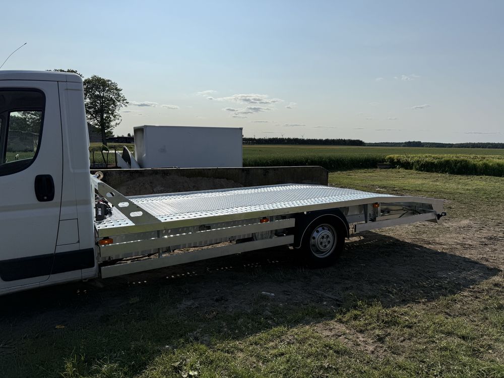 Zabudowa najazd autolaweta master ducato boxer sprinter iveco transit