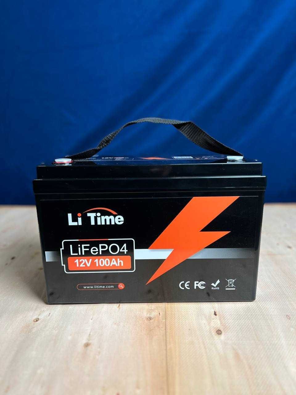 Акумулятор LiTime LiFePO4 12V100Ah TM, BMS 100A