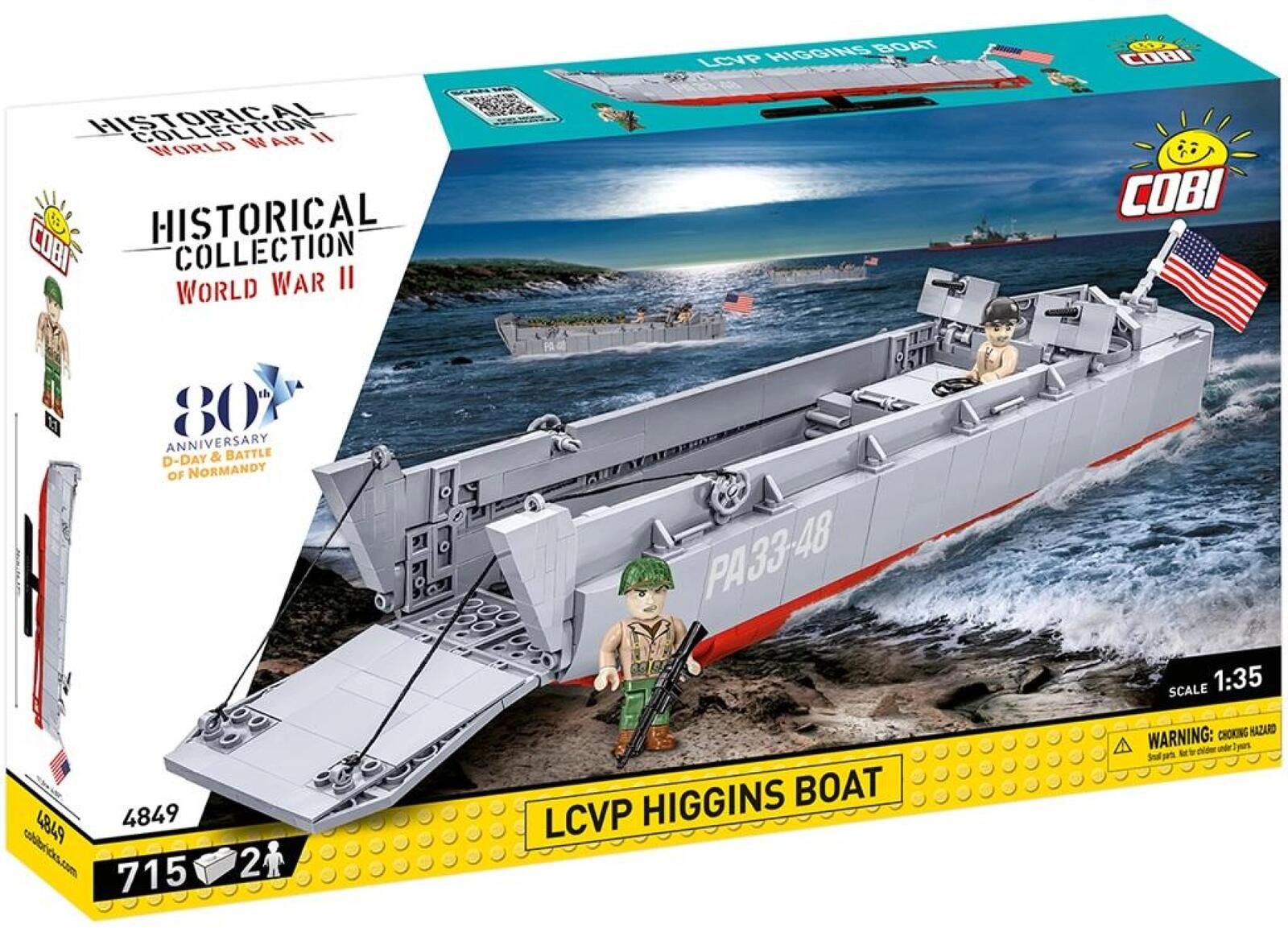HC WWII LCVP - Higgins Boat pudełko,280x452 mm