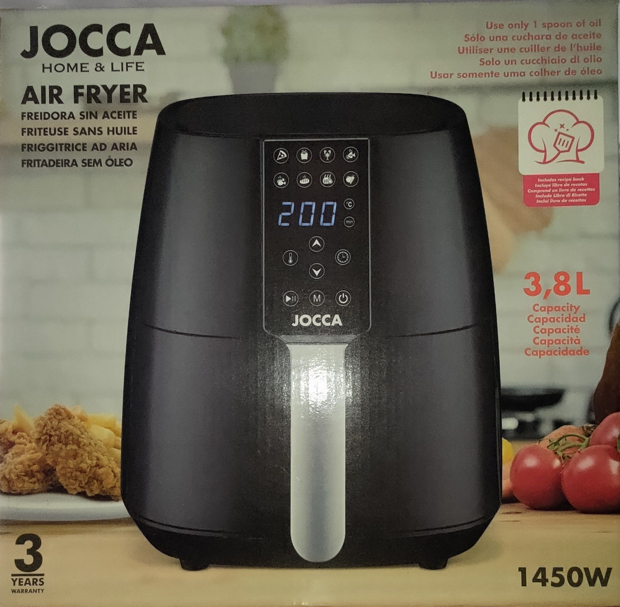 Air Fryer como nova
