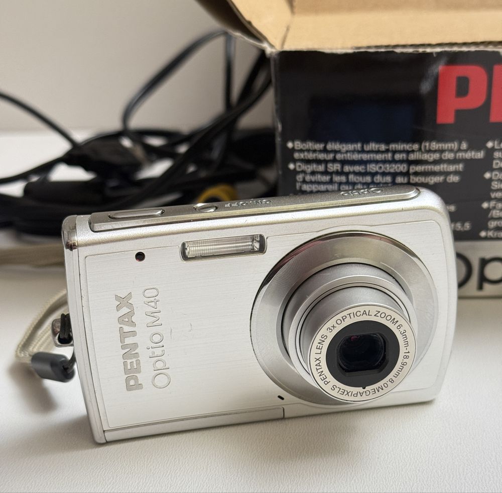 Pentax Optio M40 stary aparat cyfrowy