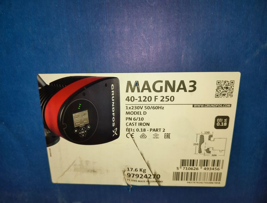Pompa Grundgoss Magna 3 40-120 F250