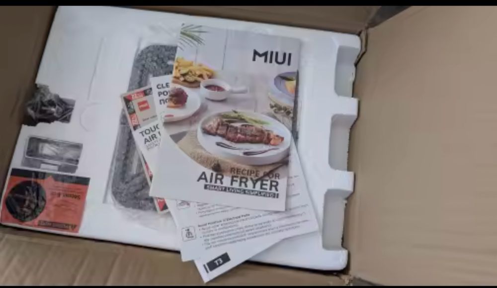 Аэрофритюрниця Аерогриль Мультипіч MiJia MIUI Air Fryer об'ємом 5л