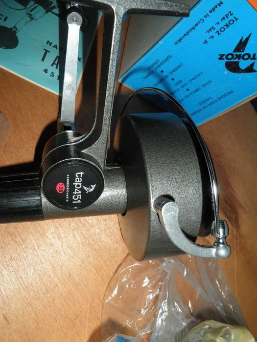 kołowrotek TOKOZ TAP 451 czechosłowacki zabytek kolekcjonerski