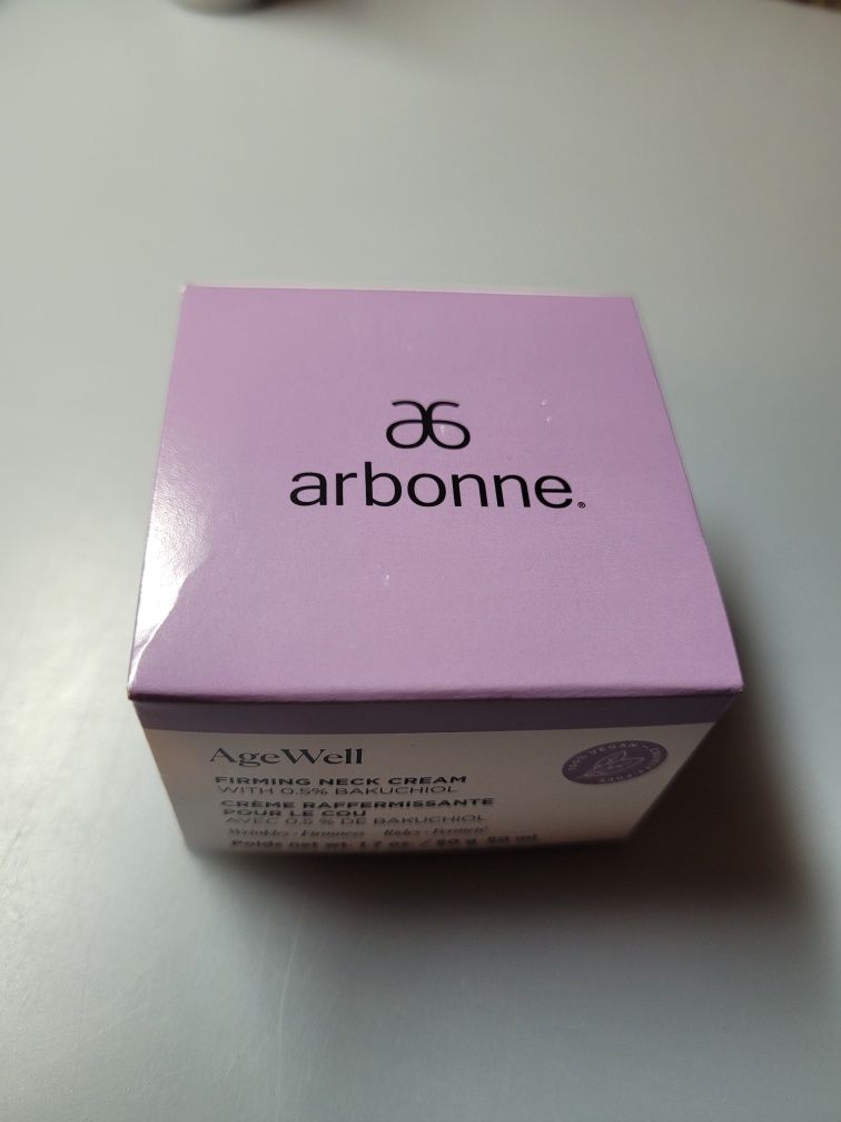 Arbonne AgeWell firming neck cream 0,5% bakuchiol