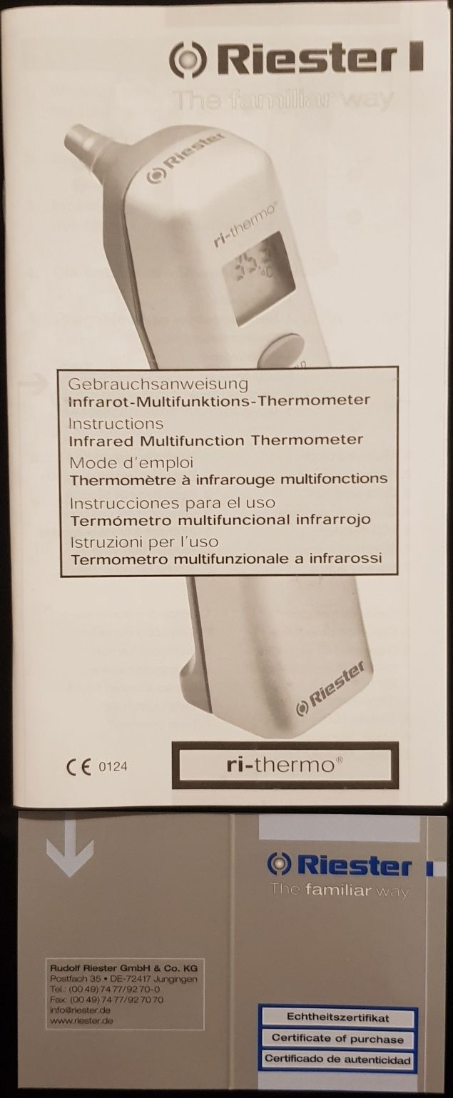Termômetro Riester a pilhas