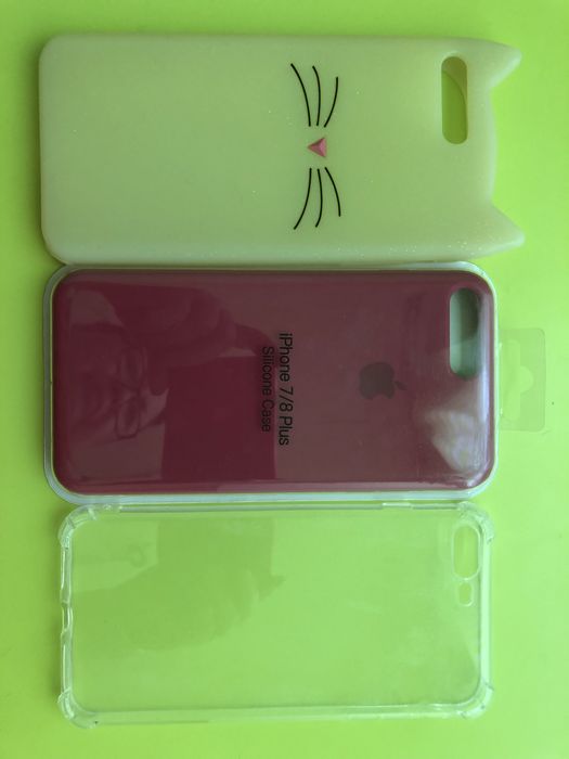 Чехлы новые, для   IPhone 8 Plus/7 Plus, 3 шт.