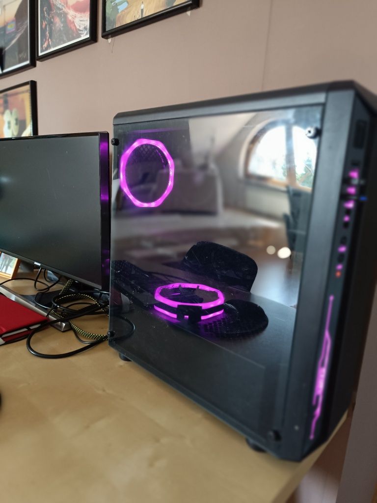 Komputer stacjonarny FOX GLASS R5 3600 6 RDZENI 16GB GTX 1660 TI SSD