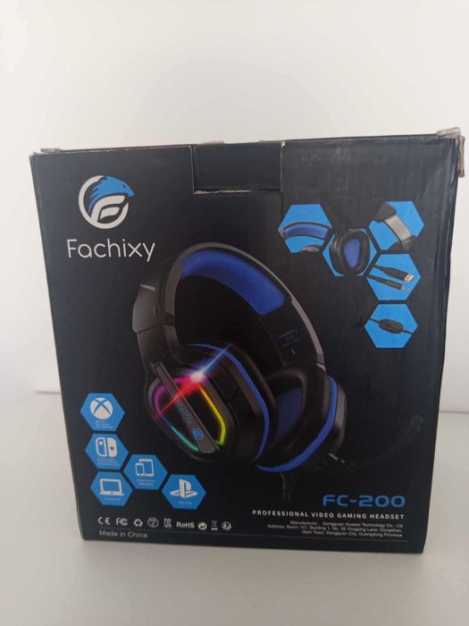 FC200 Zestaw słuchawkowy gamingowy PS4/PS5/PC/Xbox/Nintendo Switch