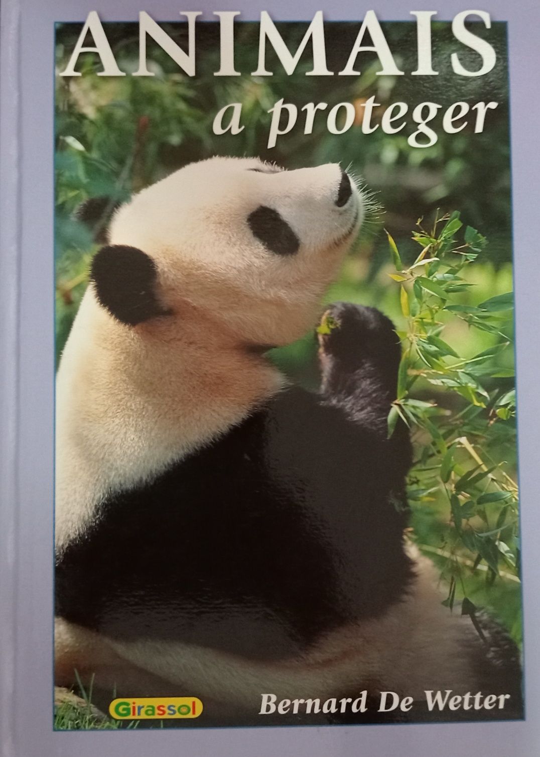 Livro "Animais a proteger"