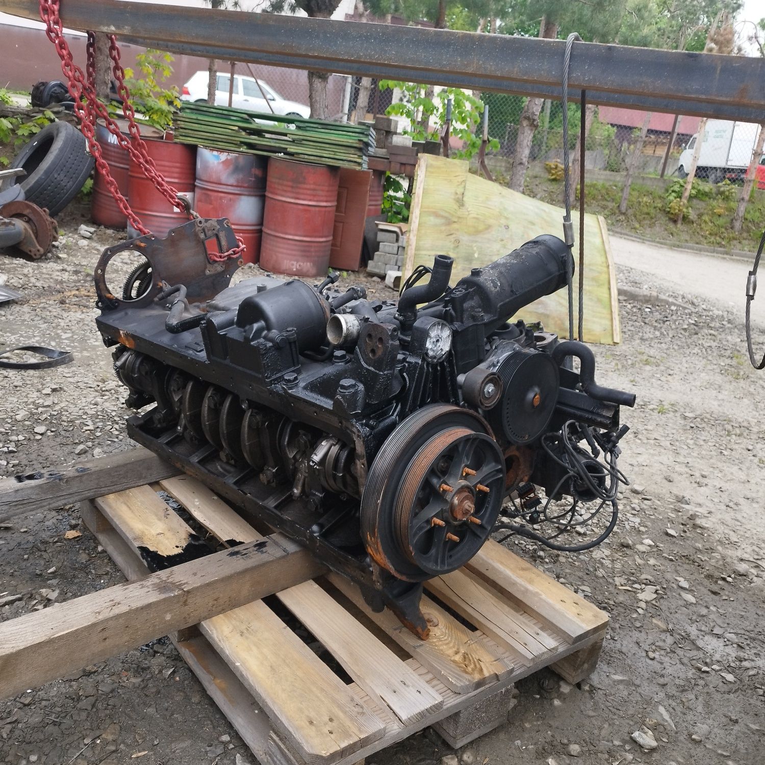 Scania xpi 400 silnik blok głowica słupek