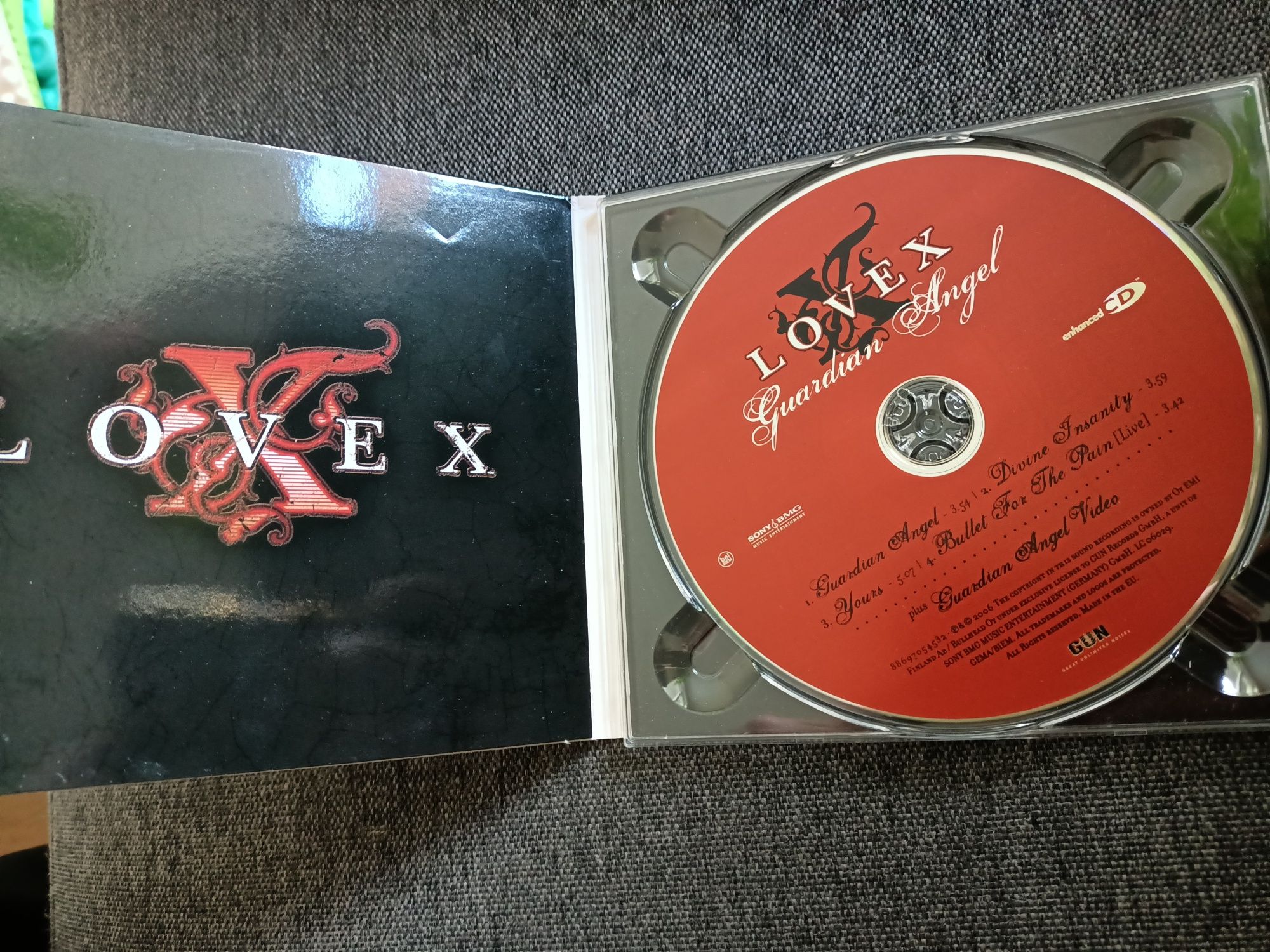 Lovex - Guardian Angel (CD, Maxi)(goth rock)(vg+)