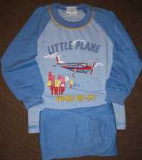 rozm. 86 - 12 Ms. piżama baw. chłopięca, Samolot.