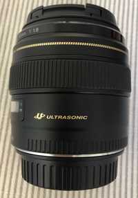 Canon EF 85mm/1.8 USM lente novo Ultrasonic