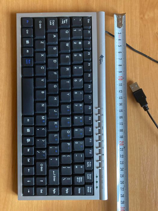 Klawiatura Manta (mała 13,5x28,5 cm) do komputera stacjonarnego