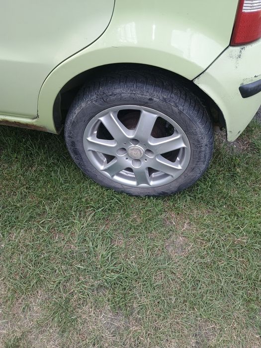 4x98 Alu 15 + zima 185 55. FIAT Panda Alfa Mito